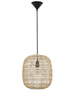 Luces Exclusivas OVIEDO Pendant 1xE27 LED natural rattan LE42128