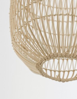 Luces Exclusivas OVIEDO Pendant 1xE27 LED natural rattan LE42129 - product 2