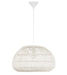 Boho pendant lamps - Luces Exclusivas OVIEDO Pendant 1xE27 LED white LE42130 - product 1