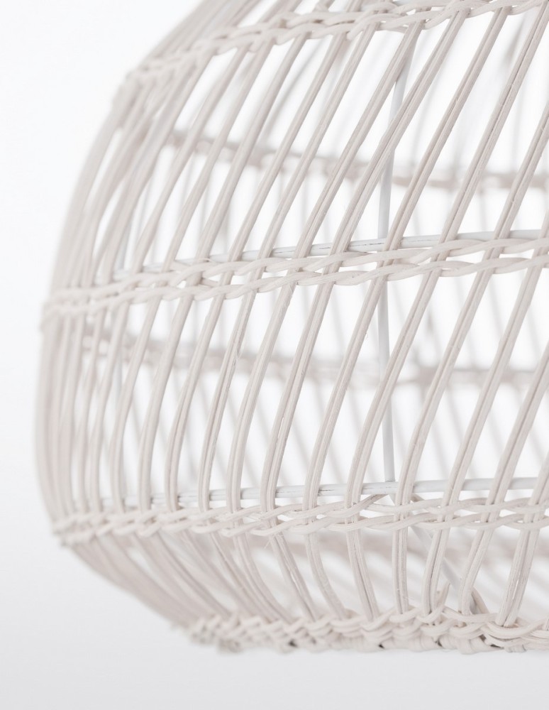 Boho pendant lamps - Luces Exclusivas OVIEDO Pendant 1xE27 LED white LE42130 - product kolory-swiatla.pl 2