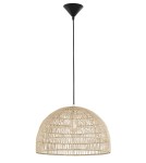 Boho pendant lamps - Luces Exclusivas OVIEDO Pendant 1xE27 LED natural rattan LE42131 - product 1