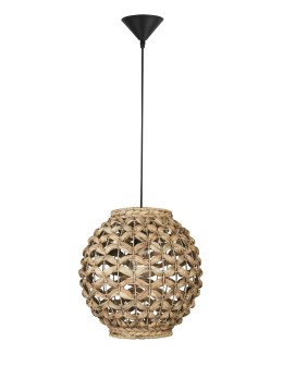 Luces Exclusivas PARANA Pendant 1xE27 LED natural/black LE42133