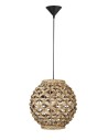 Luces Exclusivas PARANA Pendant 1xE27 LED natural/black LE42133