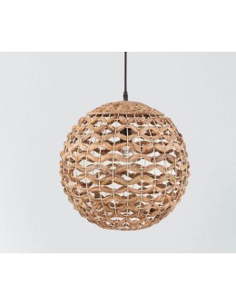 Luces Exclusivas PARANA Pendant 1xE27 LED natural/black LE42134
