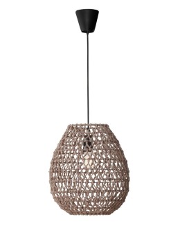 Luces Exclusivas PARANA Wisząca 1xE27 LED mokka LE42140