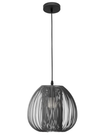 Luces Exclusivas PIRITU Pendant 1xE27 LED grey LE42149