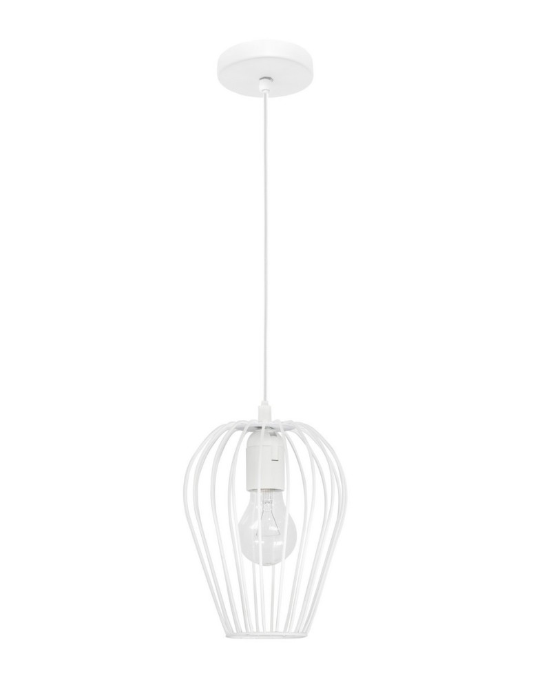 Pendant lamps - Luces Exclusivas PUENTE Pendant 1xE27 LED white LE42152 - product kolory-swiatla.pl 1