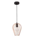 Pendant lamps - Luces Exclusivas PUENTE Pendant 1xE27 LED copper LE42153 - product 1