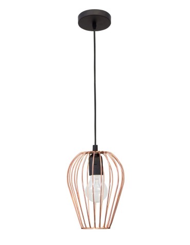 Luces Exclusivas PUENTE Wisząca 1xE27 LED miedziany LE42153