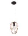 Luces Exclusivas PUENTE Pendant 1xE27 LED copper LE42153