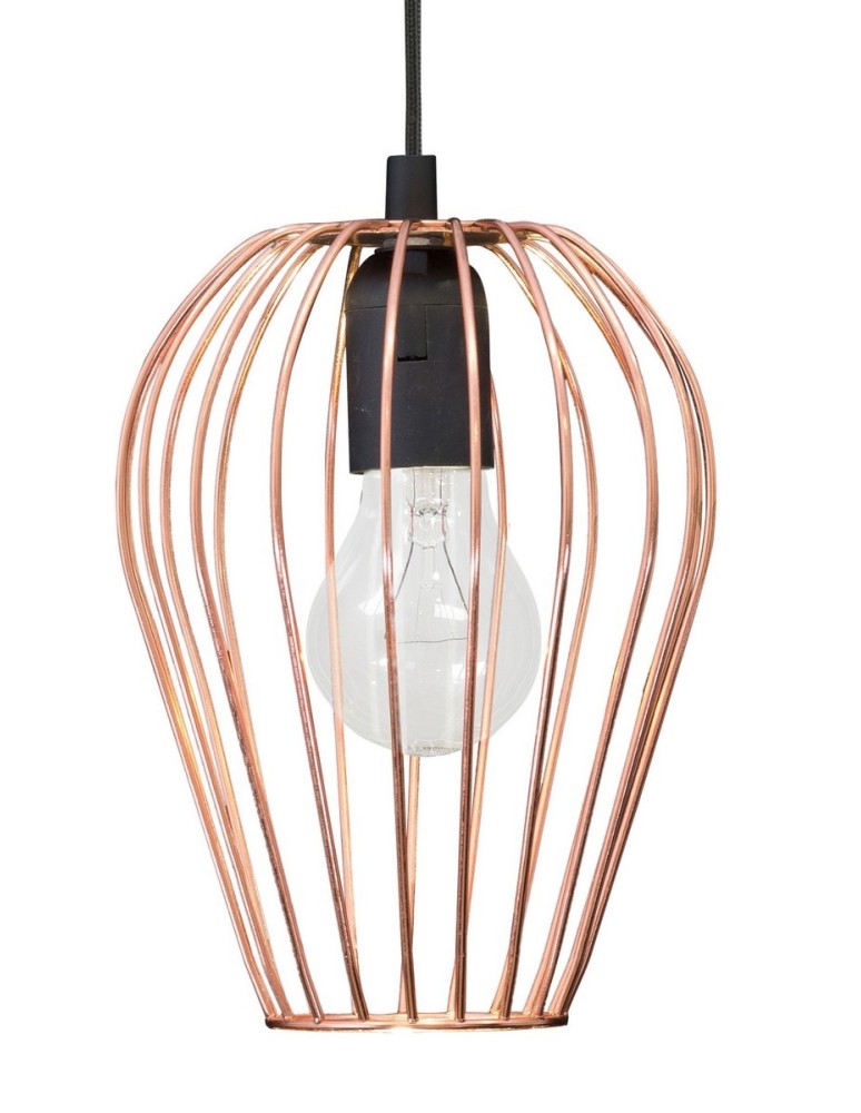 Pendant lamps - Luces Exclusivas PUENTE Pendant 1xE27 LED copper LE42153 - product kolory-swiatla.pl 2