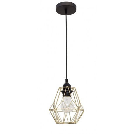 Luces Exclusivas QUIBOR Wisząca 1xE27 LED mosiądz LE42157