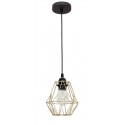 Luces Exclusivas QUIBOR Wisząca 1xE27 LED mosiądz LE42157