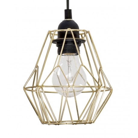 Luces Exclusivas QUIBOR Wisząca 1xE27 LED mosiądz LE42157