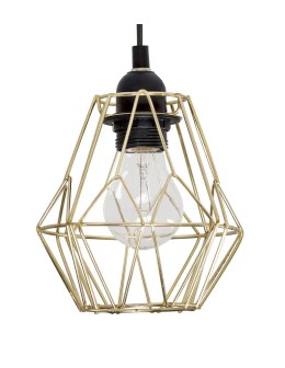 Luces Exclusivas QUIBOR Pendant 1xE27 LED brass LE42157 - product 2