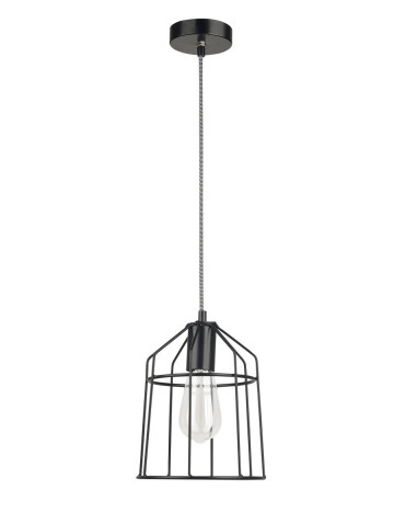 Luces Exclusivas RAWSON Wisząca 1xE27 LED czarny LE42160