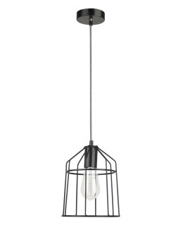 Luces Exclusivas RAWSON Wisząca 1xE27 LED czarny LE42160