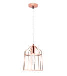 Pendant lamps - Luces Exclusivas RAWSON Pendant 1xE27 LED copper LE42162 - product 1