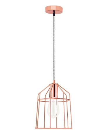 Luces Exclusivas RAWSON Pendant 1xE27 LED copper LE42162