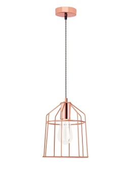 Luces Exclusivas RAWSON Wisząca 1xE27 LED miedziany LE42162