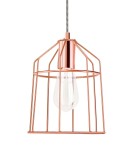 Pendant lamps - Luces Exclusivas RAWSON Pendant 1xE27 LED copper LE42162 - product 2