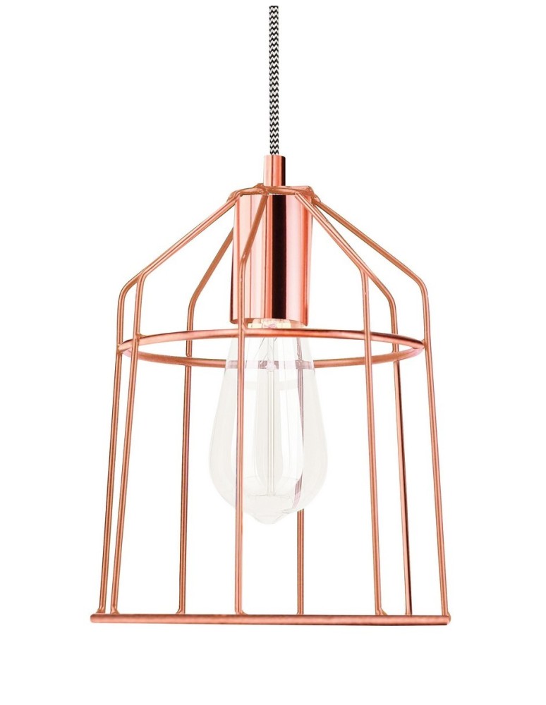 Pendant lamps - Luces Exclusivas RAWSON Pendant 1xE27 LED copper LE42162 - product kolory-swiatla.pl 2