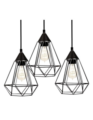 Luces Exclusivas SERENA Wisząca 3xE27 LED czarny LE42164 - produkt 2