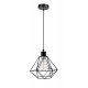 Luces Exclusivas PUERTO Wisząca 1xE27 LED czarny LE42165