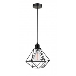 Luces Exclusivas PUERTO Wisząca 1xE27 LED czarny LE42165