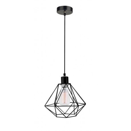 Luces Exclusivas PUERTO Wisząca 1xE27 LED czarny LE42165