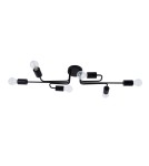 Loft ceiling lamps - industrial - Luces Exclusivas SOCOPO Ceiling 6xE27 LED black LE42176 - product 1