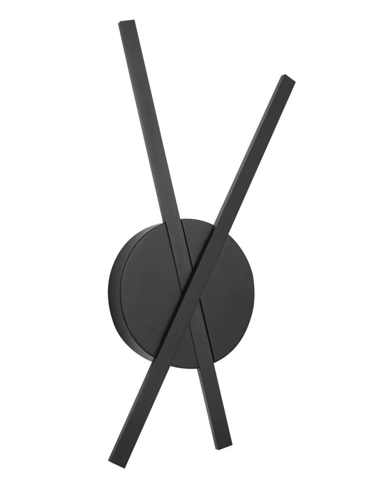 Modern wall lamps - Luces Exclusivas TEMUCO Wall LED 18W 890lm 3000K mat black LE42188 - product kolory-swiatla.pl 1