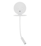 Reading wall lamps - Luces Exclusivas ACACIAS USB Wall LED 6W+3W 520lm 3000K white LE42226 - product 1