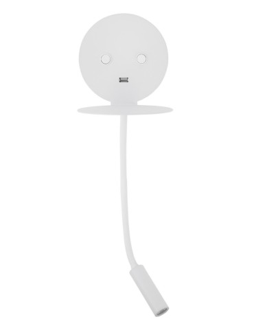 Luces Exclusivas ACACIAS USB Wall LED 6W+3W 520lm 3000K white LE42226