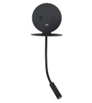 Reading wall lamps - Luces Exclusivas ACACIAS USB Wall LED 6W+3W 520lm 3000K black LE42227 - product 1