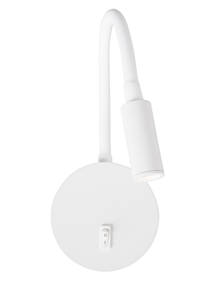 Reading wall lamps - Luces Exclusivas ALMERIA LED wall lamp 3W 190lm 3000K white LE42229 - product kolory-swiatla.pl 1