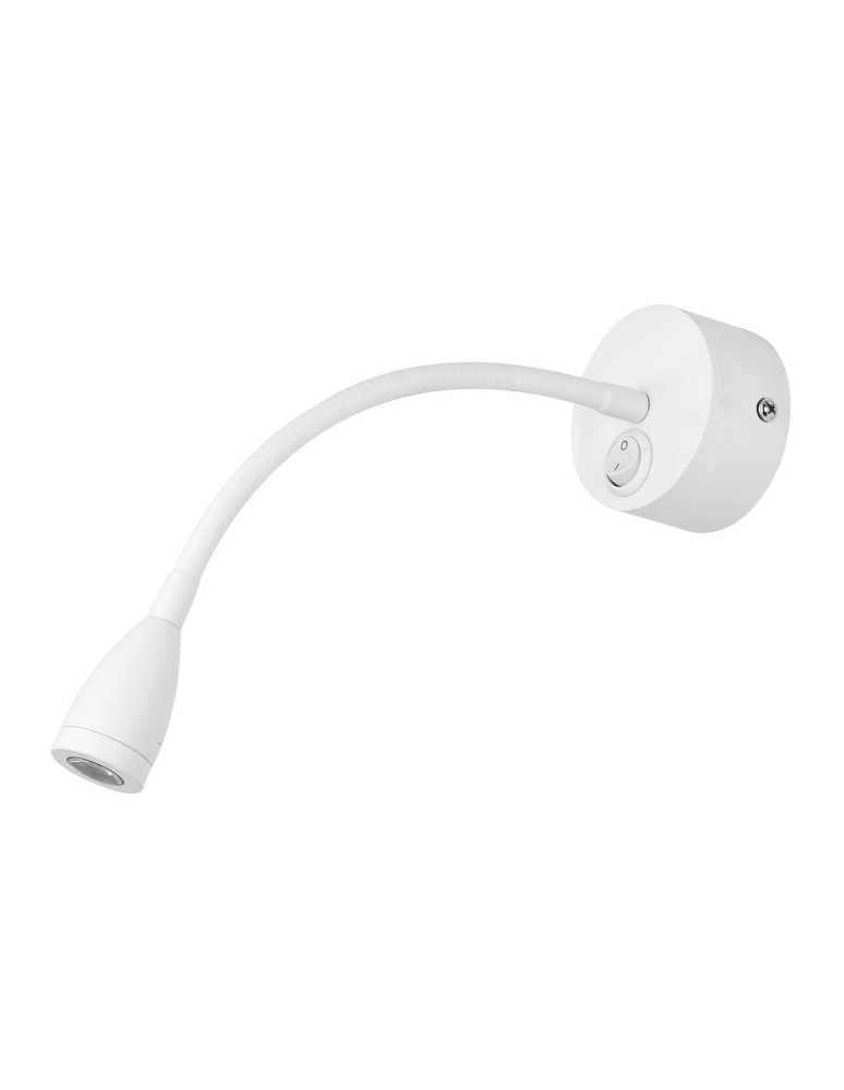 Reading wall lamps - Luces Exclusivas ANSERMA For Reading Mobile LED 3W 190lm 3000K white mat LE42236 - product kolory-swiatla.pl 1