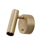 Reading wall lamps - Luces Exclusivas BADAJOZ For Reading Mobile LED 3W 190lm 3000K satin brass LE42245 - product 1