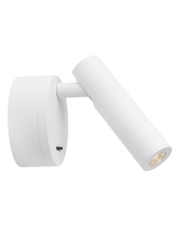 Luces Exclusivas BADAJOZ Do czytania Ruchoma LED 3W 190lm 3000K biały mat LE42246