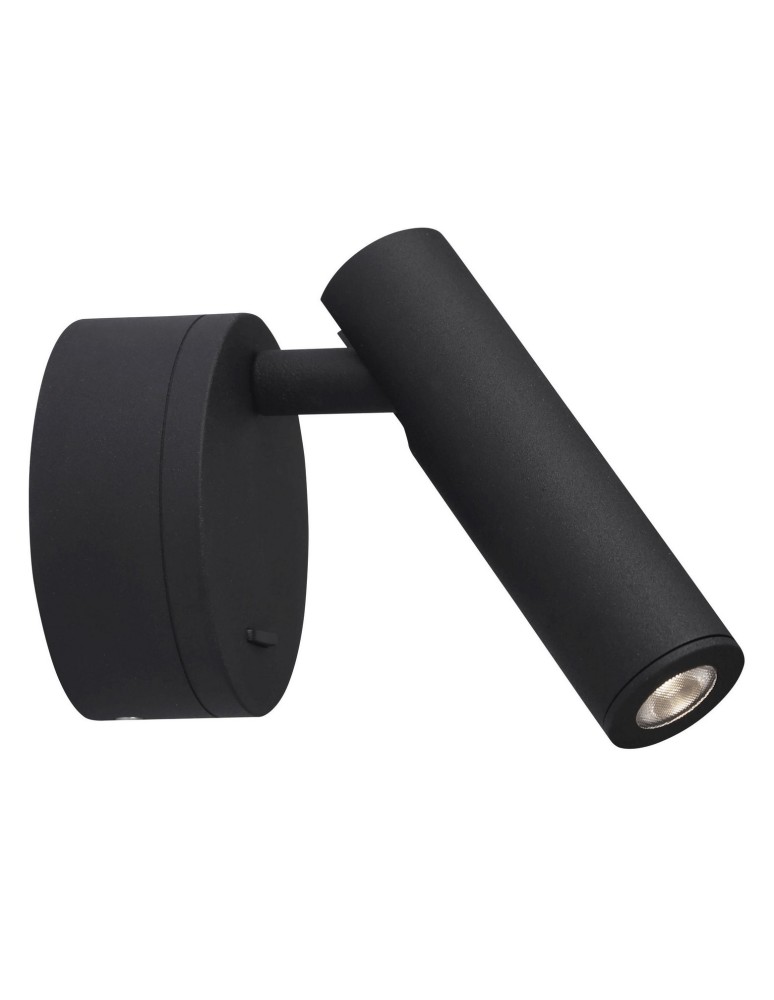 Reading wall lamps - Luces Exclusivas BADAJOZ For Reading Moving LED 3W 190lm 3000K matte black LE42247 - product kolory-swiatla.pl 1
