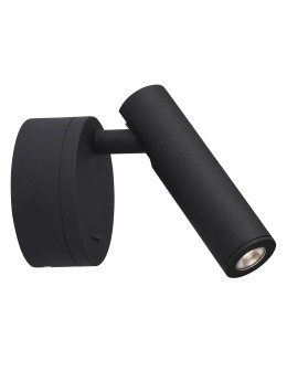Luces Exclusivas BADAJOZ Do czytania Ruchoma LED 3W 190lm 3000K czarny mat LE42247