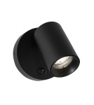 Wall lights - Luces Exclusivas SITGES Wall-mounted 1xGU10 LED mat black LE42255 - product 1