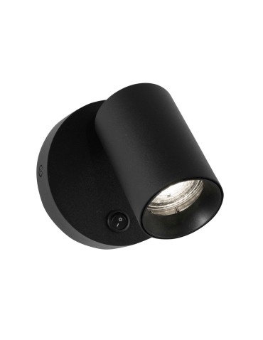 Luces Exclusivas SITGES Wall-mounted 1xGU10 LED mat black LE42255