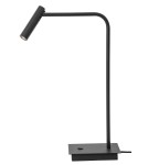 Reading table lamps - Luces Exclusivas BERISSO Desk LED 3W 190lm 3000K black LE42256 - product 1