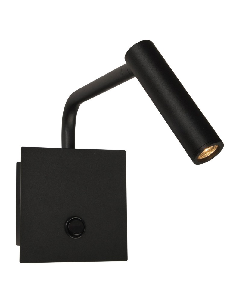 Reading wall lamps - Luces Exclusivas BERISSO For Reading Mobile LED 3W 190lm 3000K black LE42259 - product kolory-swiatla.pl 1