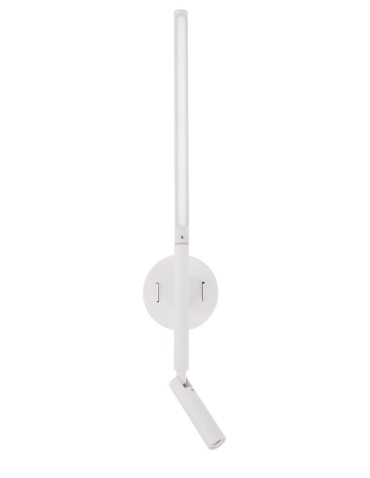 Luces Exclusivas BIESCAS Wall LED 6W+3W 520lm 3000K white mat LE42261