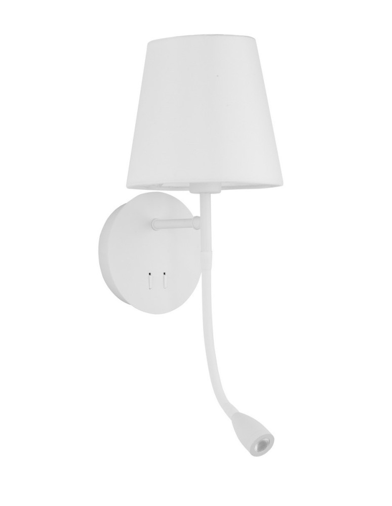 Reading wall lamps - Luces Exclusivas BRAGADO LED wall lamp 3W 180lm 3000K / white LE42268. - product kolory-swiatla.pl 1