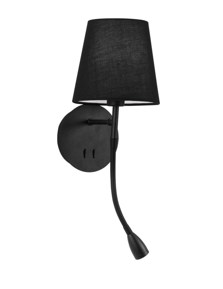 Reading wall lamps - Luces Exclusivas BRAGADO LED wall lamp 3W 180lm 3000K / black LE42269. - product kolory-swiatla.pl 1
