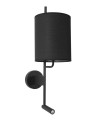 Luces Exclusivas BRUNETE LED wall lamp 3W 210lm 3000K / black LE42270