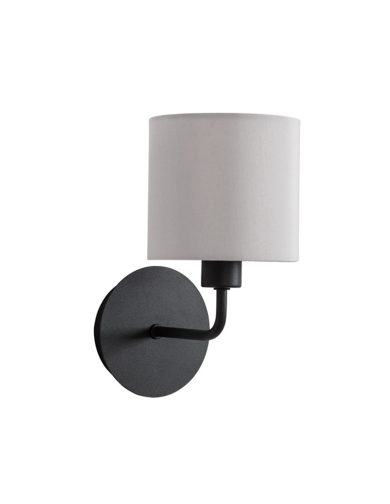 Wall lamps - Luces Exclusivas CABELLO Wall lamp 1xLED E14 black/grey LE42274 - product kolory-swiatla.pl 1